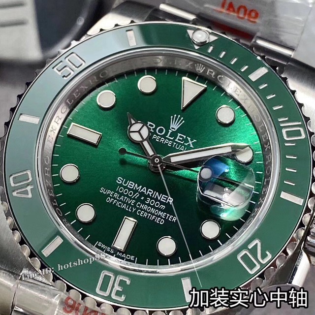 劳力士N厂手表 Rolex水鬼N厂 Rolex专柜复刻版男士腕表 gjs2143